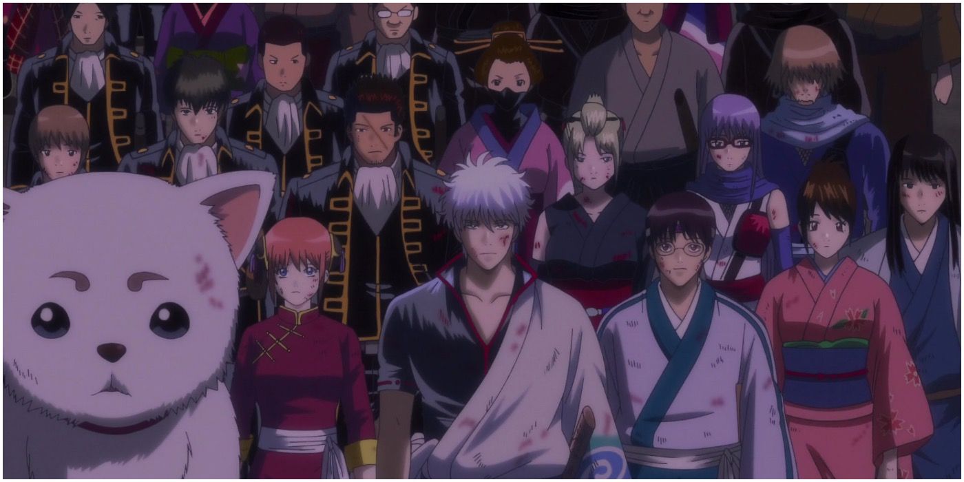 The Odd Jobs crew get ready for battle in Gintama The Very Final movie