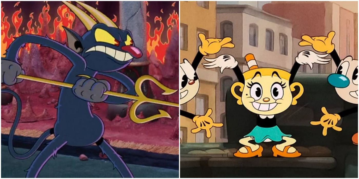 The Cuphead Show Cuphead Mugman Miss Chalice Devil King Dice Elder