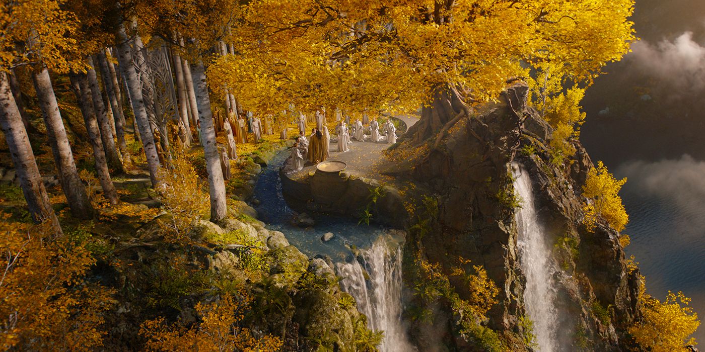 Elven realm in The Lord of the Rings: The Rings of Power
