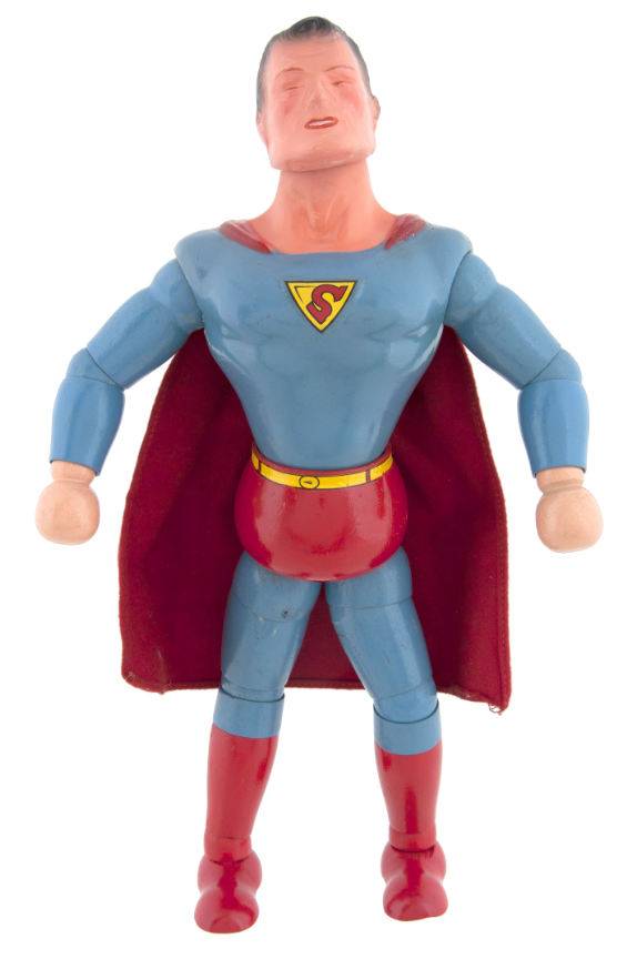 The First Superhero Action Figure Was Superman