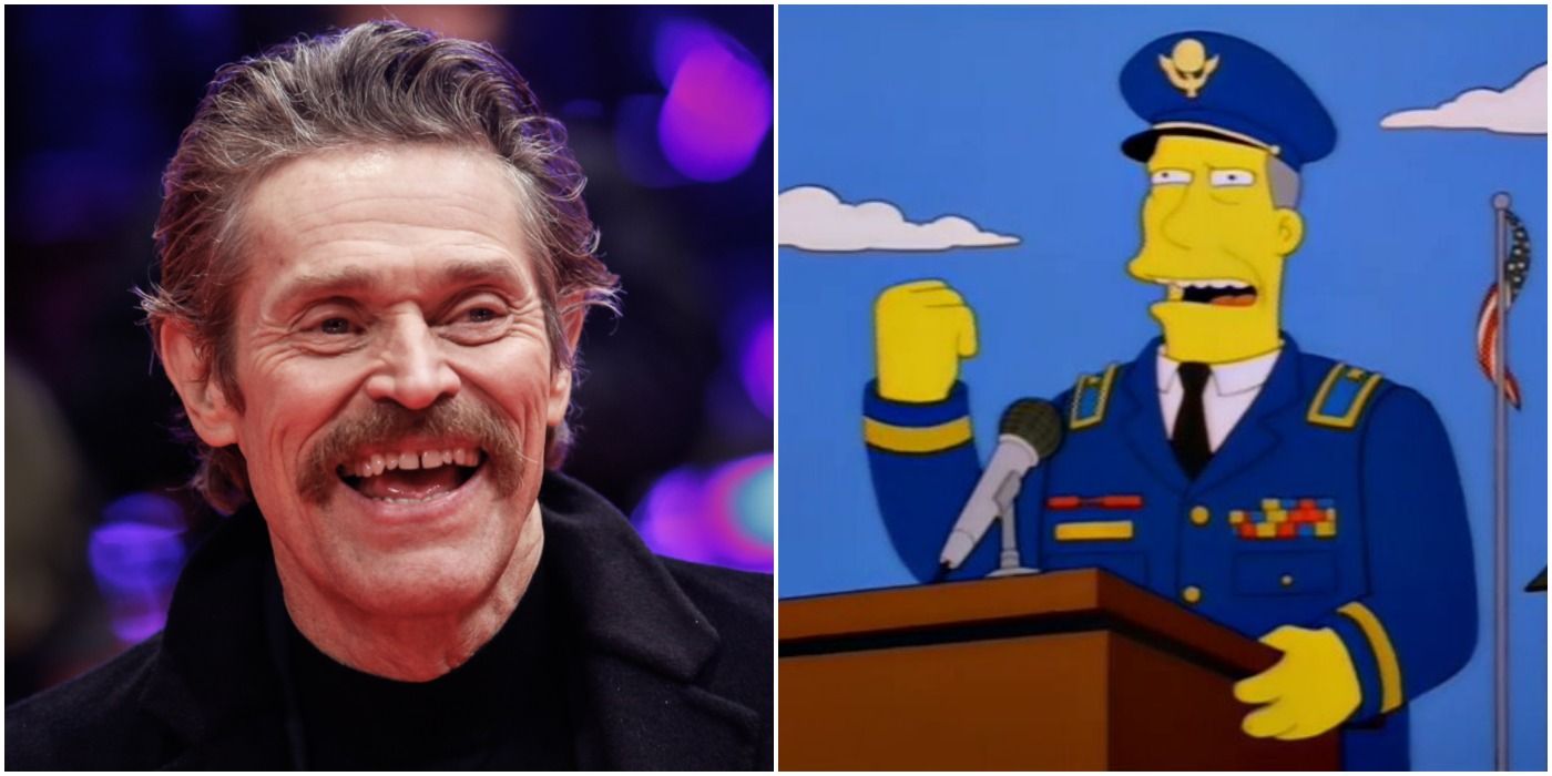 Willem Dafoe as The Commandant on The Simpsons