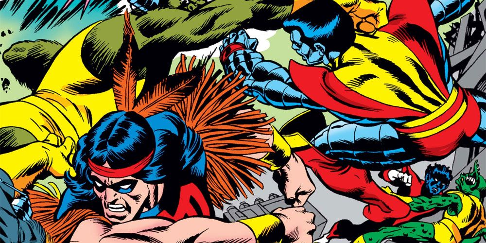 X-Men #95 - Thunderbird dies