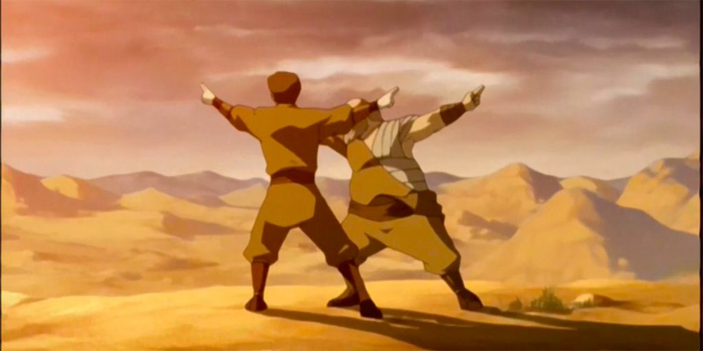 Zuko and Iroh in Avatar: The Last Airbender
