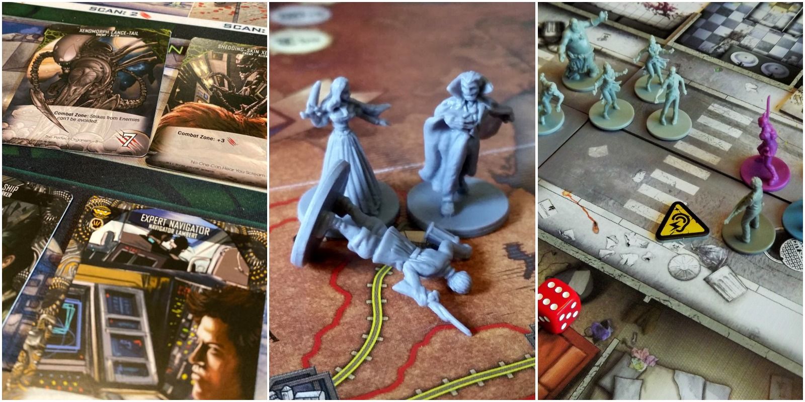 10 Best Horror Board Games Legendary Alien Encounters Fury Of Dracula Zombicide Being Played On The Table