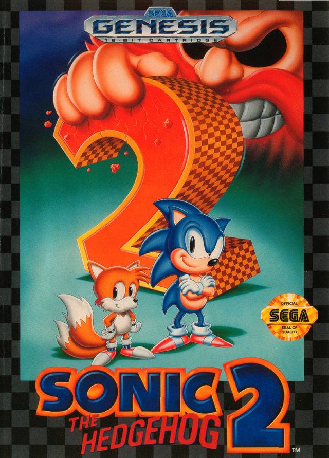 Sonic the Hedgehog 2 Poster Perfectly Homages Sega Genesis ...