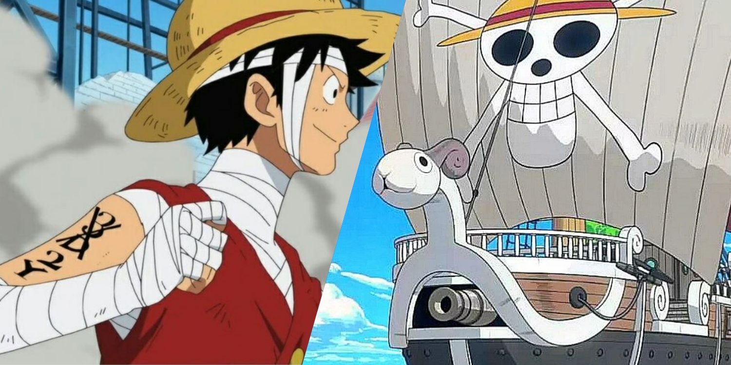 When going merry saved strawhats for the last time 💔#onepiece #luffy