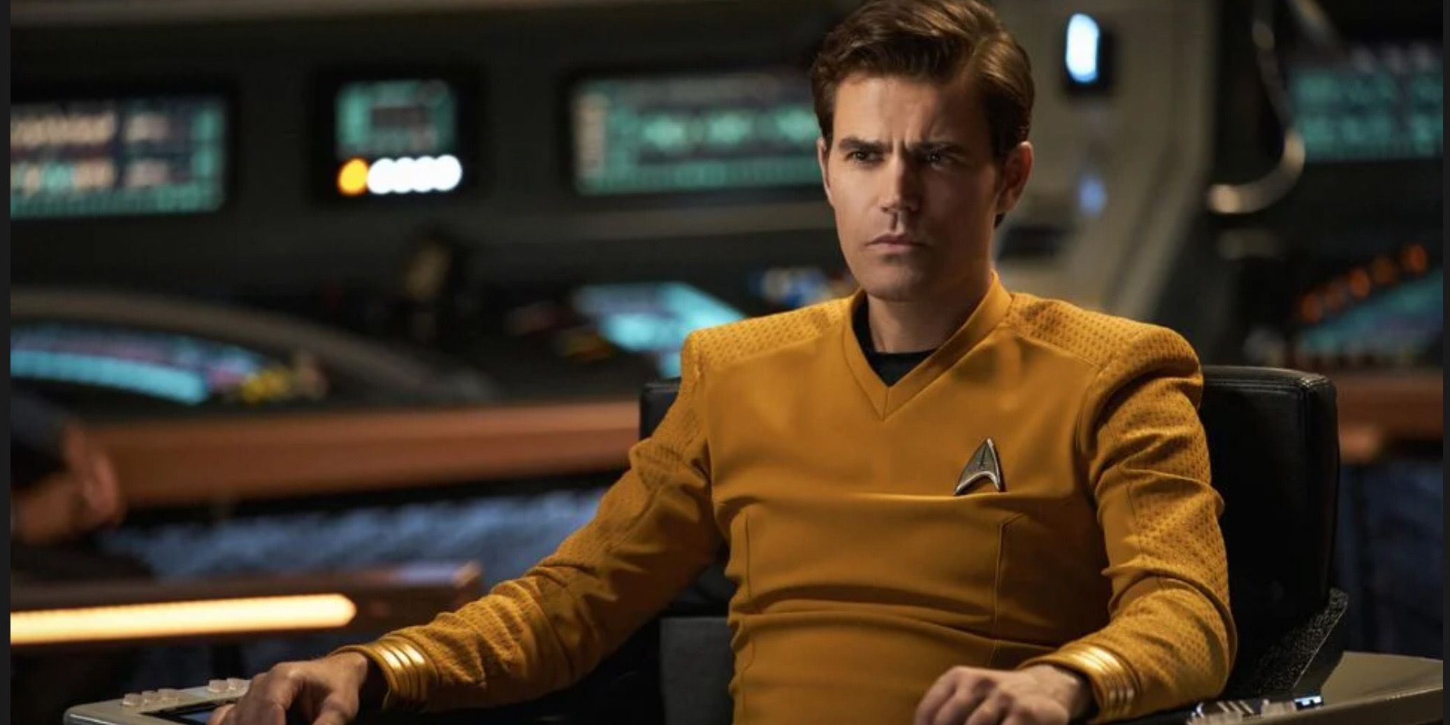 Paul Wesley as James T. Kirk in Star Trek: Strange New Worlds