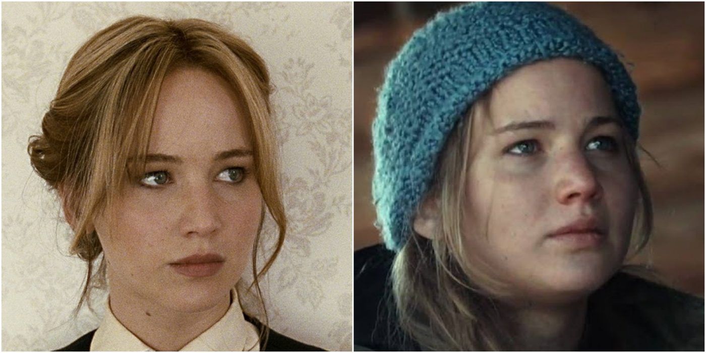 Jennifer Lawrence in Joy and Winter's Bone