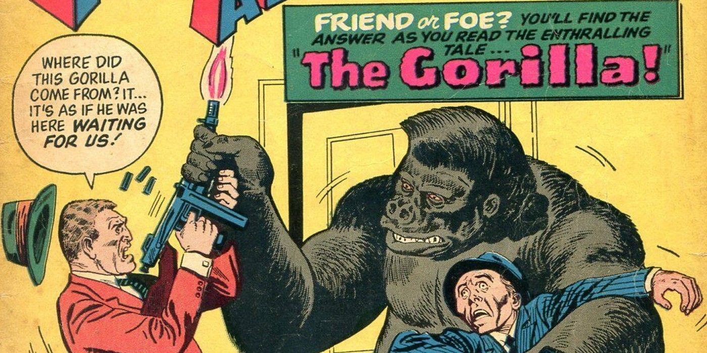 A Gorilla Beats Up Gangsters In Strange Adventures