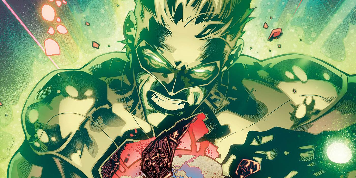 Alan Scott saves Earth 2 in Worlds End