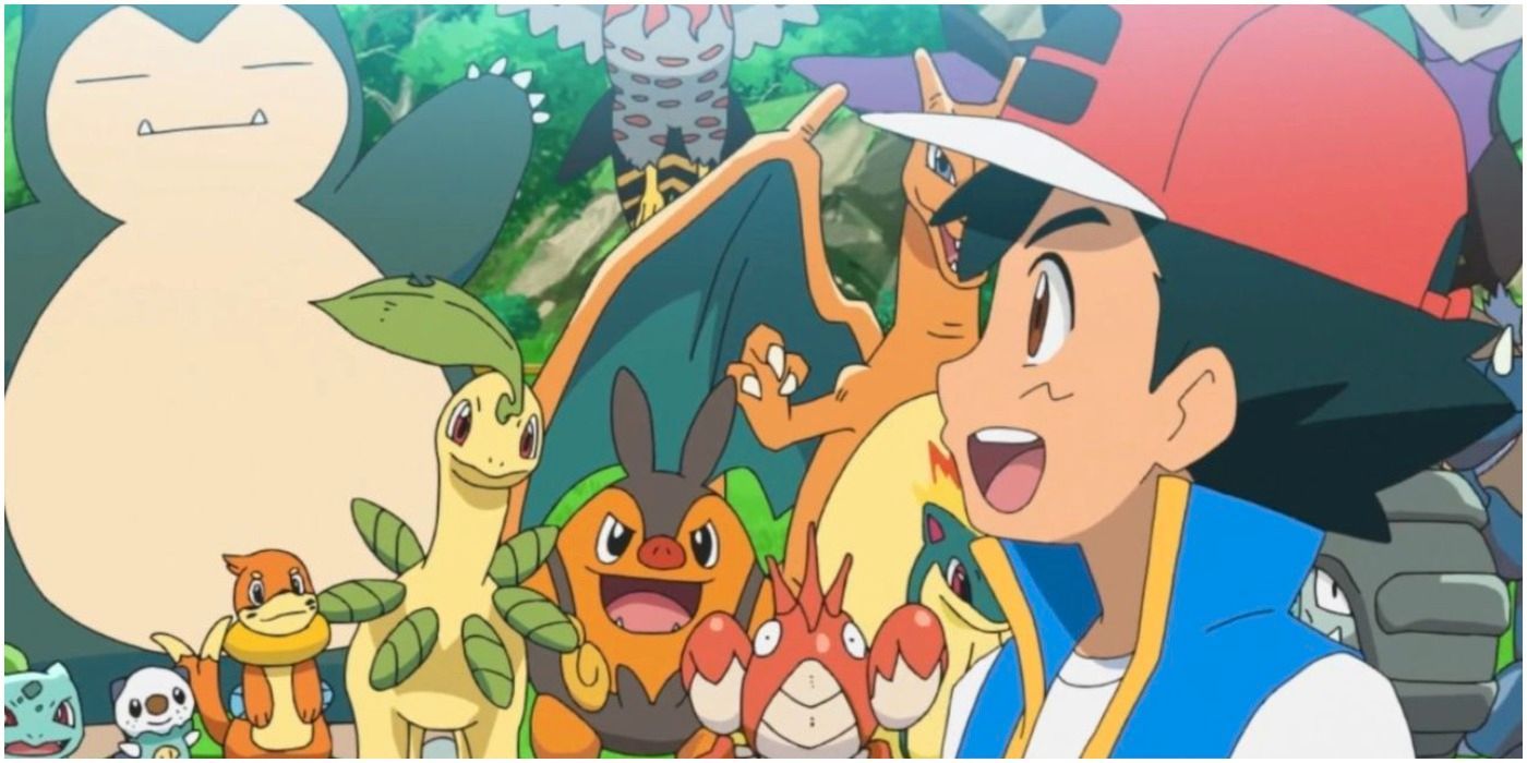 Ash Ketchum and some of his companions.