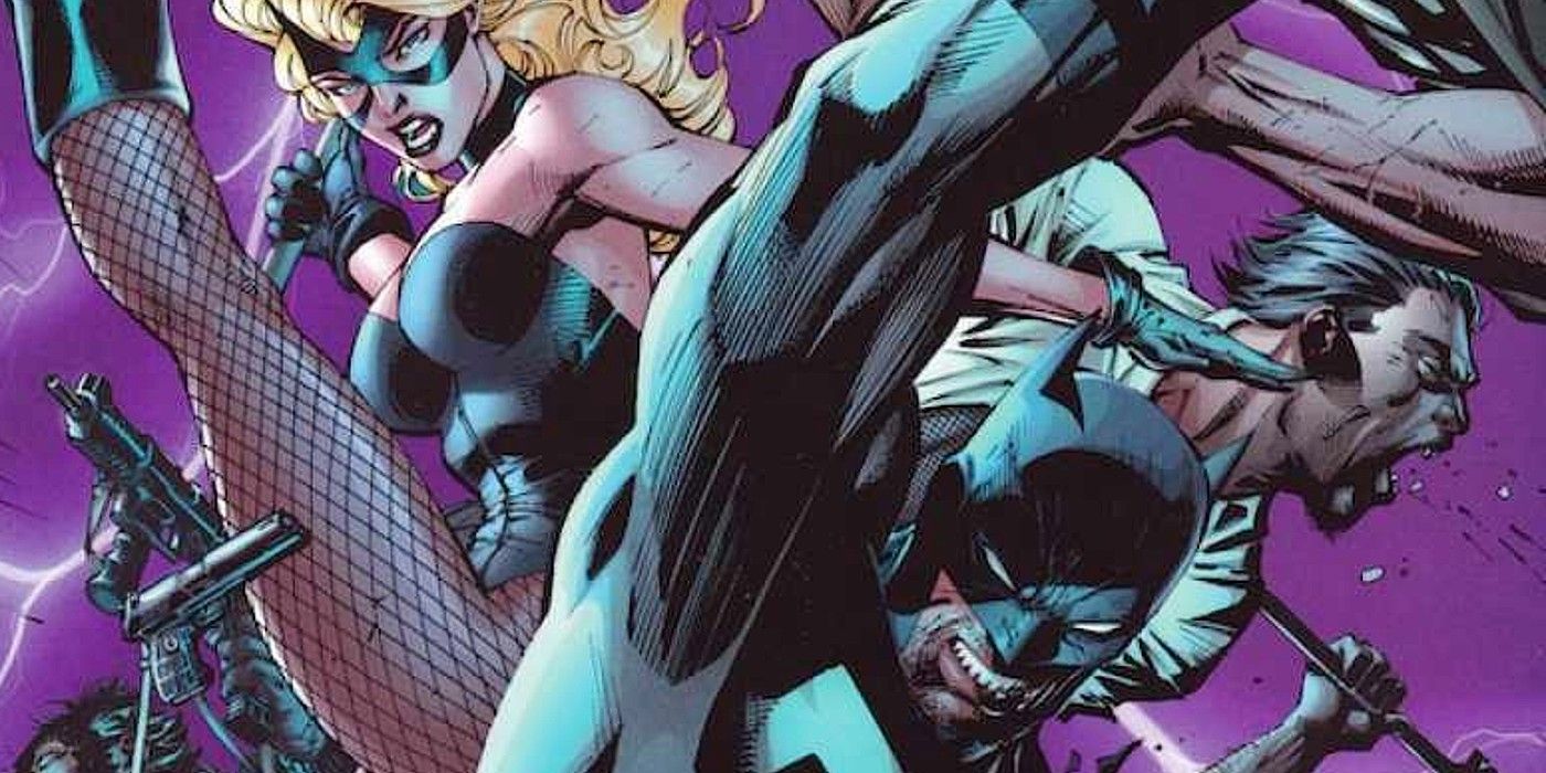 Batman And Black Canary Fight Together In All Star Batman And Robin