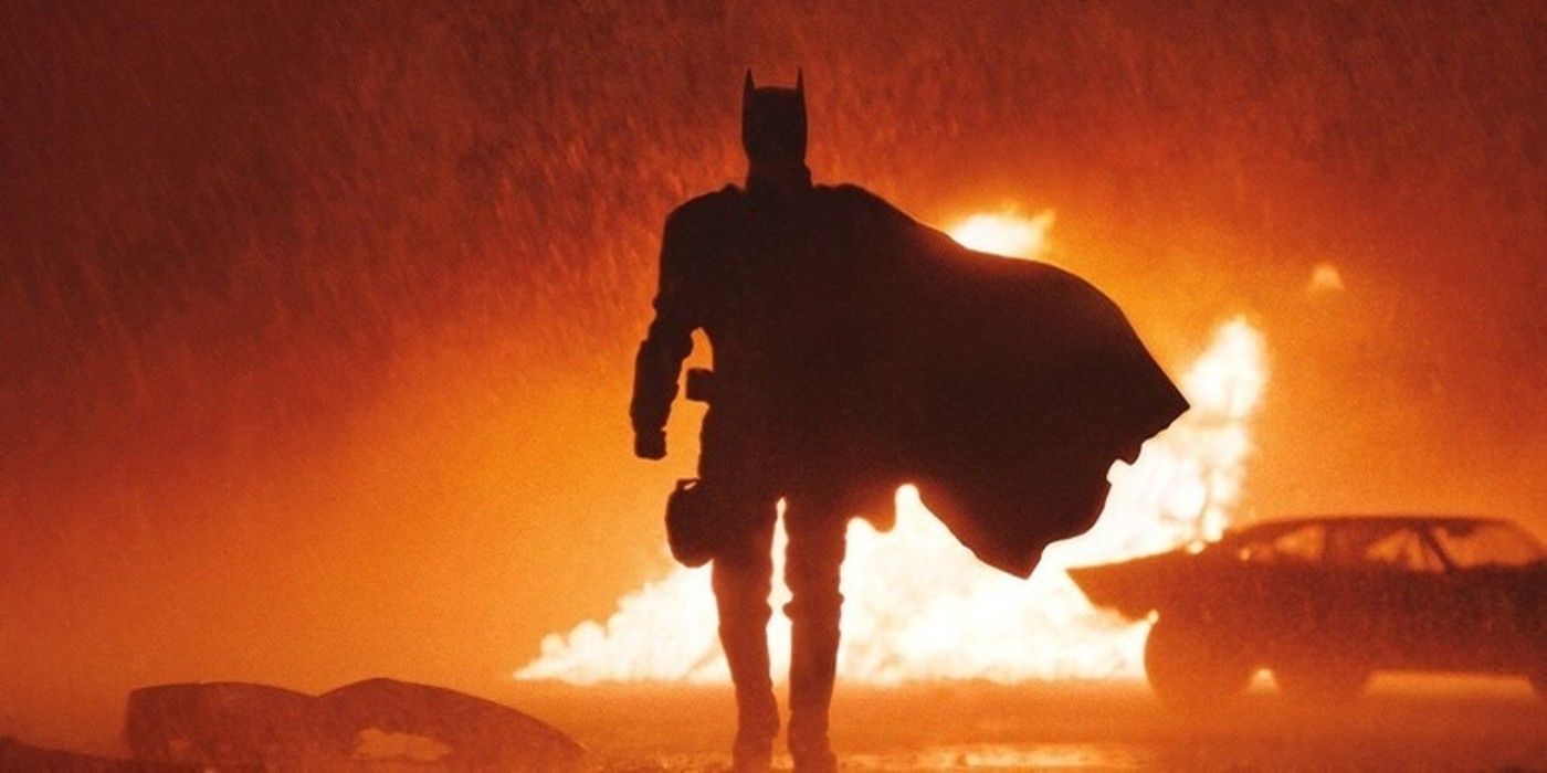Batman Batmobile silhouette