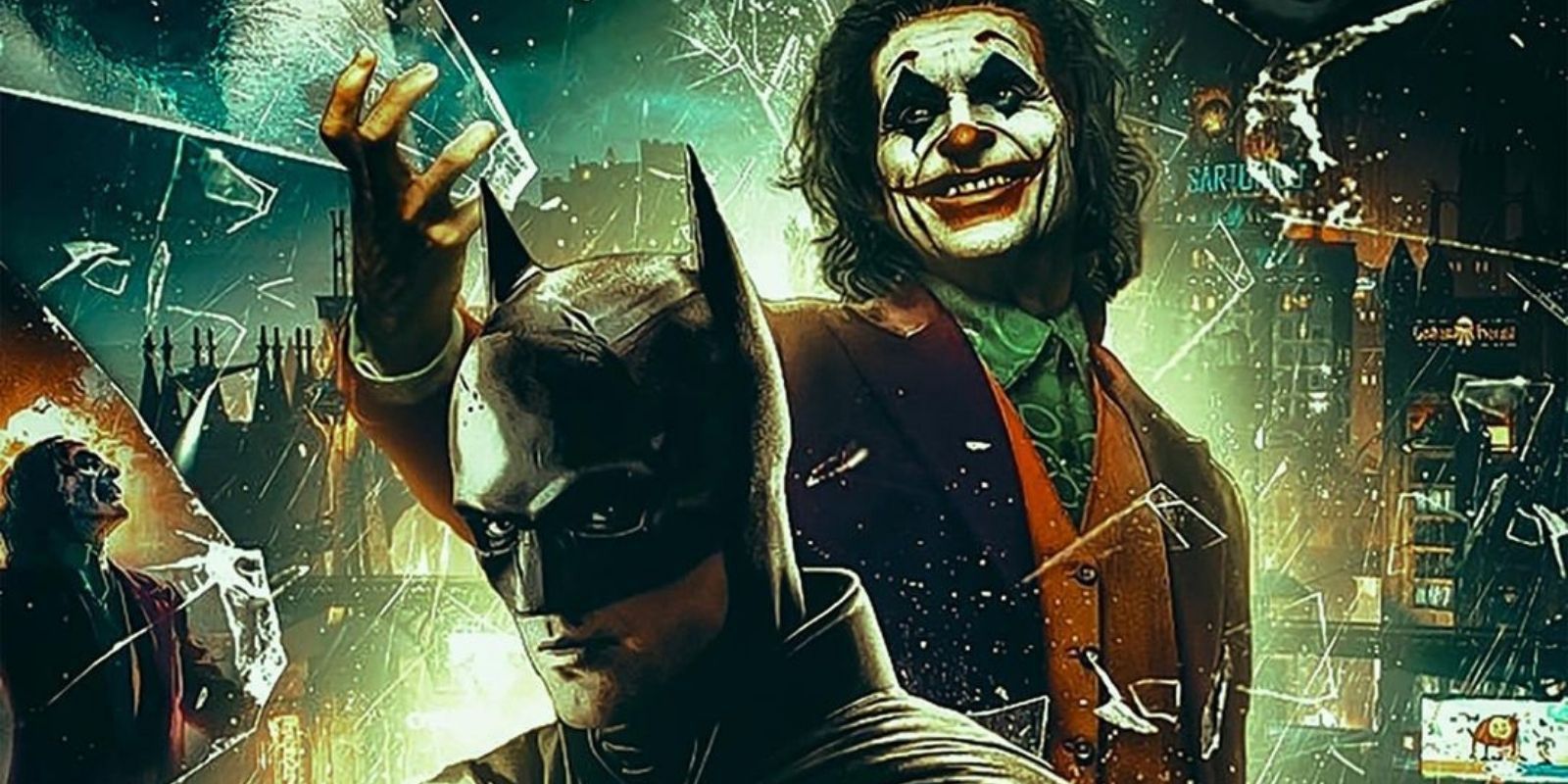 The Batman Fan Art Adds Joaquin Phoenix's Joker to Robert Pattinson's DC  Universe