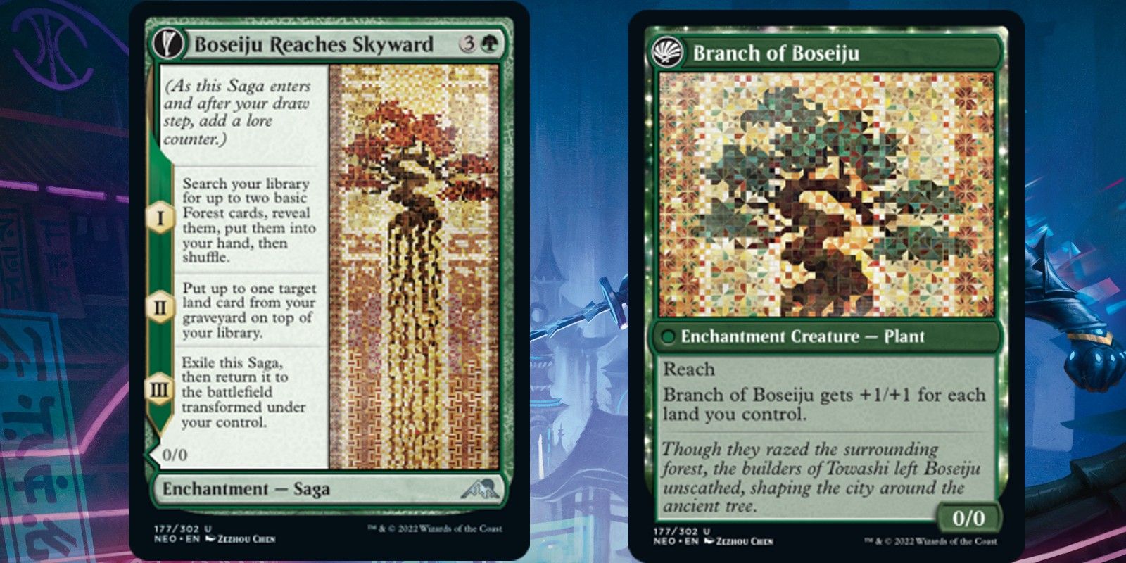 10 Best Green Kamigawa Neon Dynasty Cards In Draft, Ranked