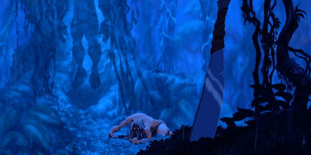 Clayton's death as Tarzan mourns