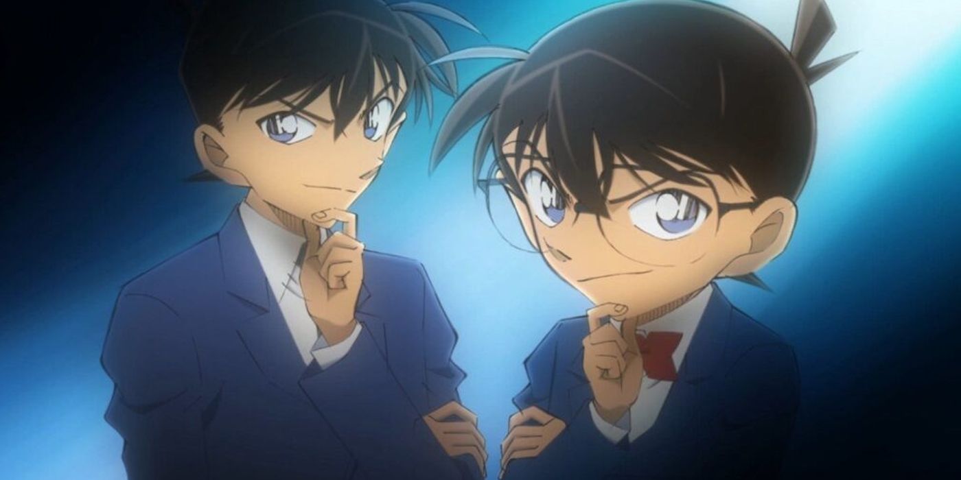 Detective Conan featuring Conan Edogawa and Shinichi Kudo