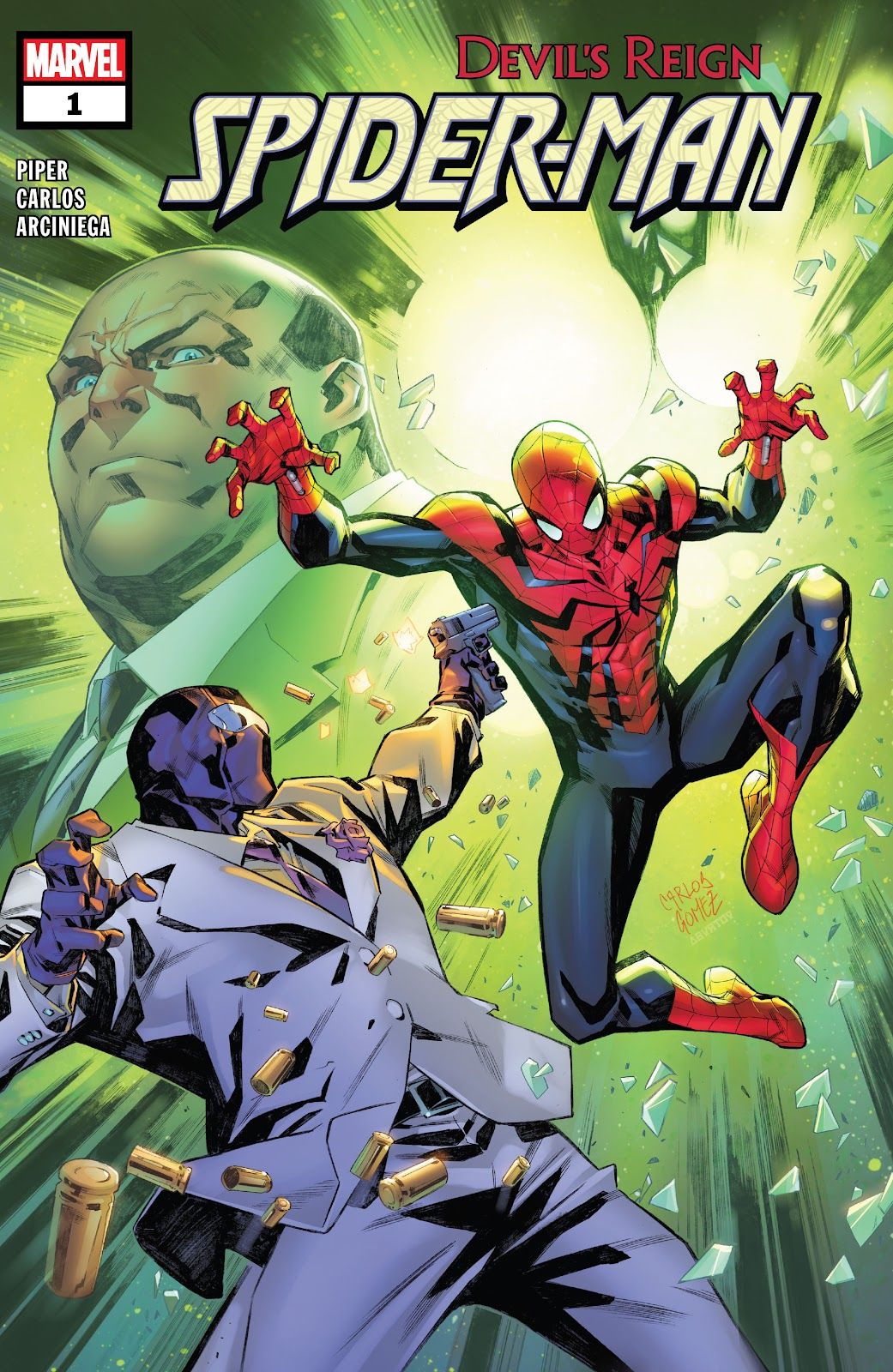 Cover of Devil's Reign: Spider-Man #1