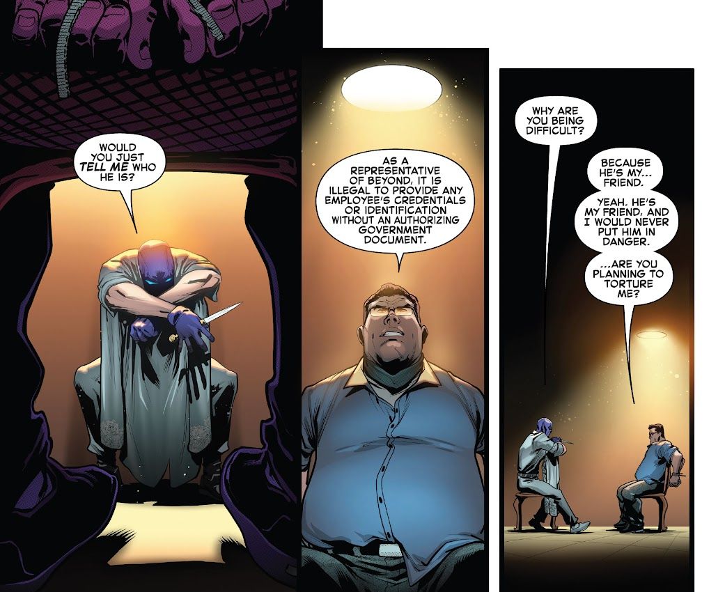 Rose abducts Marcus in Devil's Reign: Spider-Man #1 