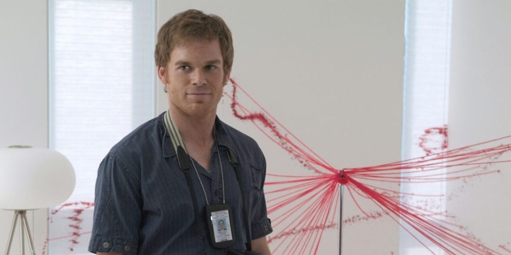 Dexter Morgan in the pilot episode of Dexter show