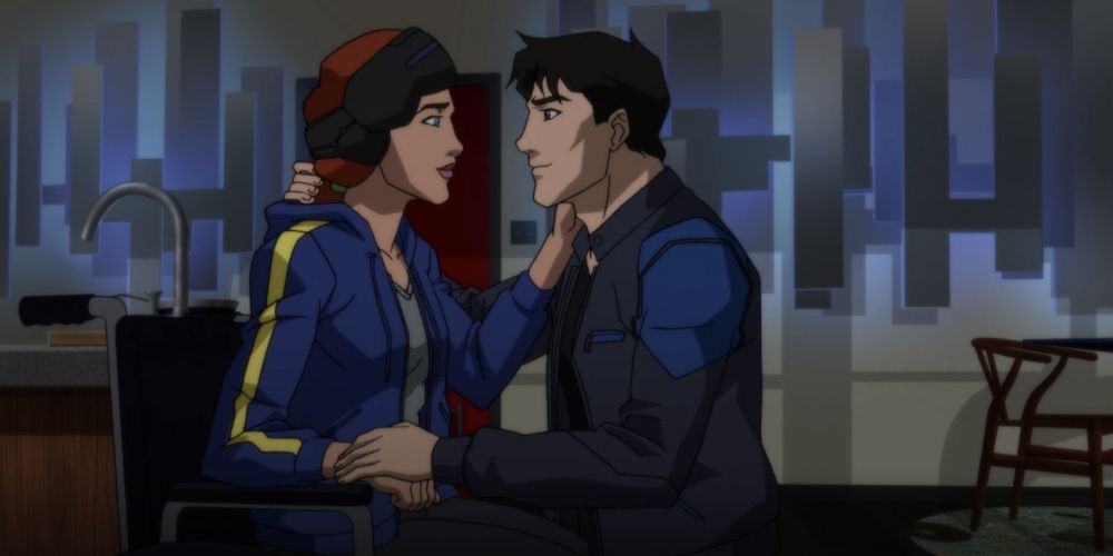 Dick and Babs in Young Justice_ Outsiders