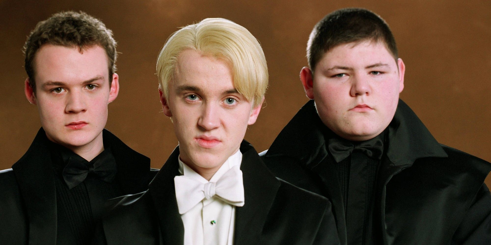 Draco Malfoy with Crabbe and Goyle in Harry Potter