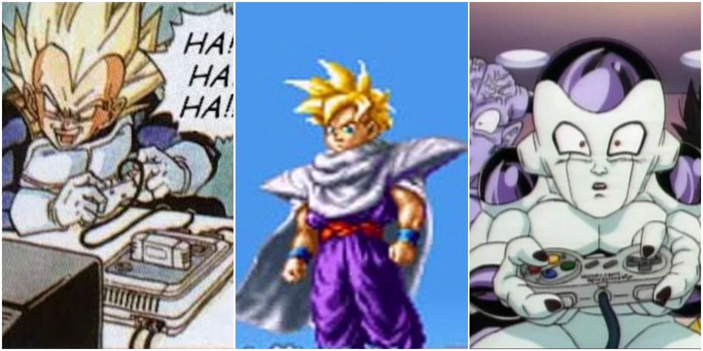 Dragon Ball Games 16-Bit Best Trio Header