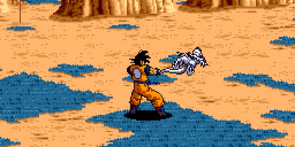 Games Dragon Ball PC-Engine Goku Frieza Fight