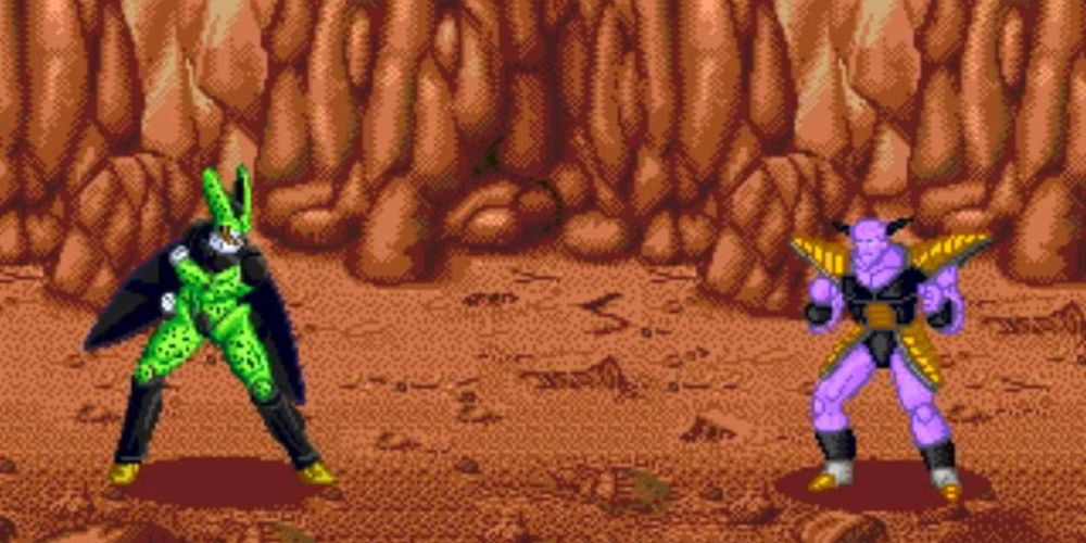 Games Dragon Ball Z Genesis Cell Ginyu Fight