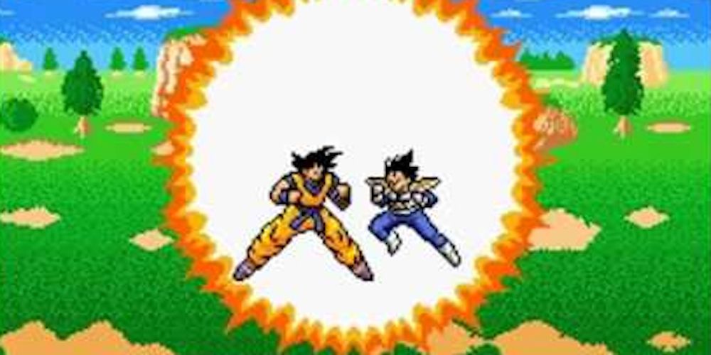 Games Dragon Ball Z - Super Saiya Densetsu Goku Vegeta Fight