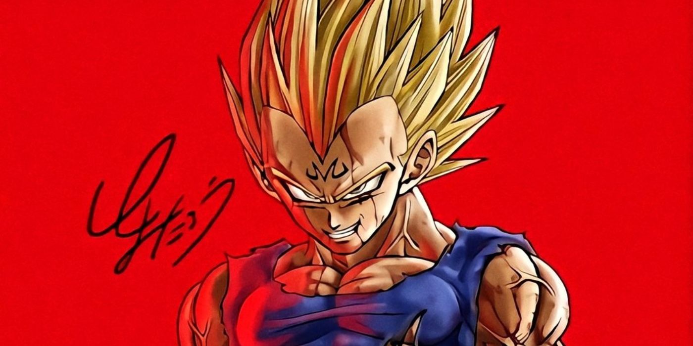 Dragon Ball Super Artist Explains How to Properly Draw Majin Vegeta