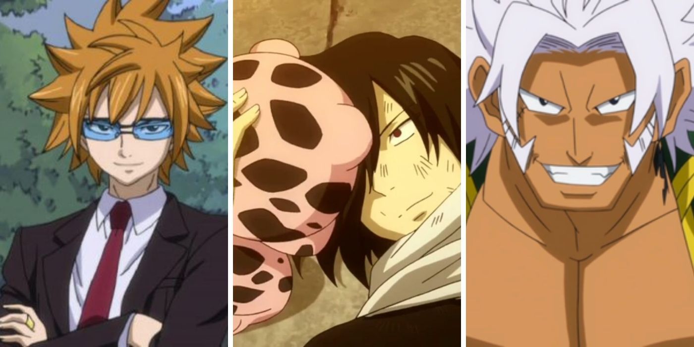 fairy tail male characters