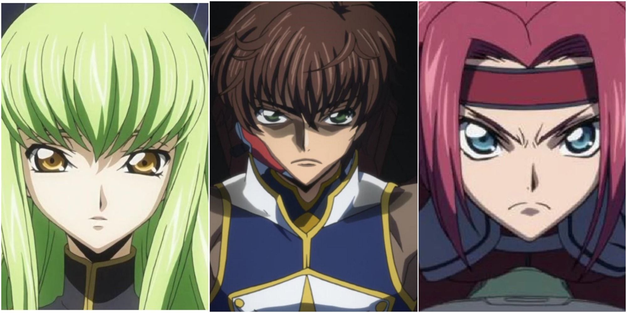 Lelouch Lamperouge Suzaku Kururugi Kallen Stadtfeld Nunnally