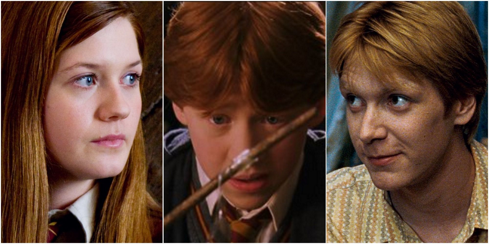 Ginny, Ron, & Fred