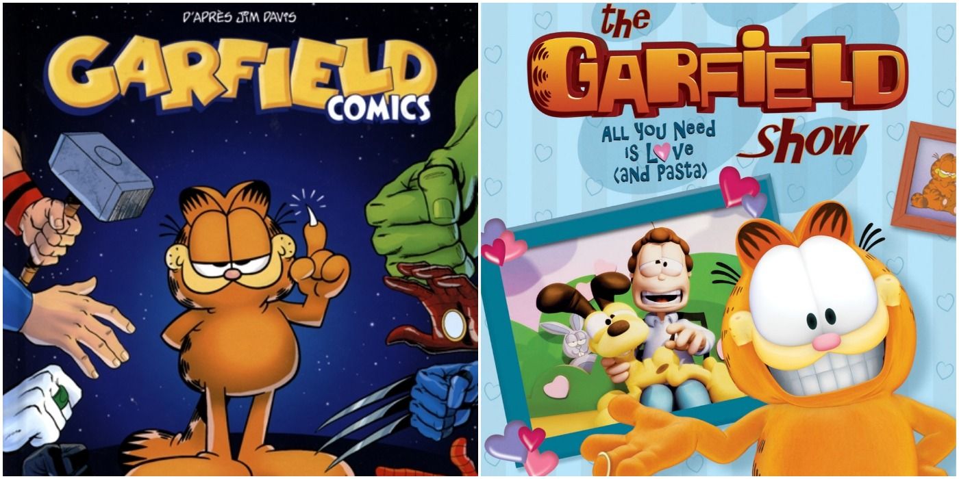 Garfield Comics And Cartoons From France