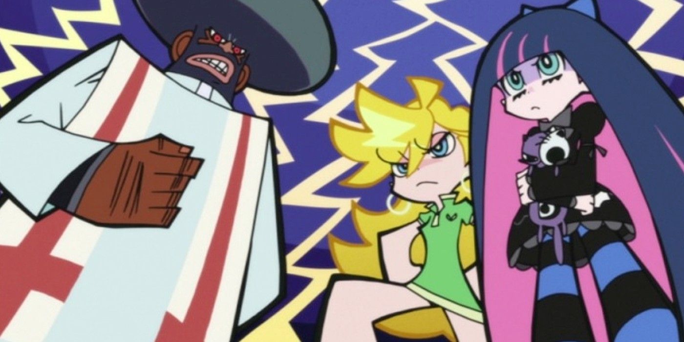 Garterbelt Berates The Angels In Panty And Stocking With Garterbelt