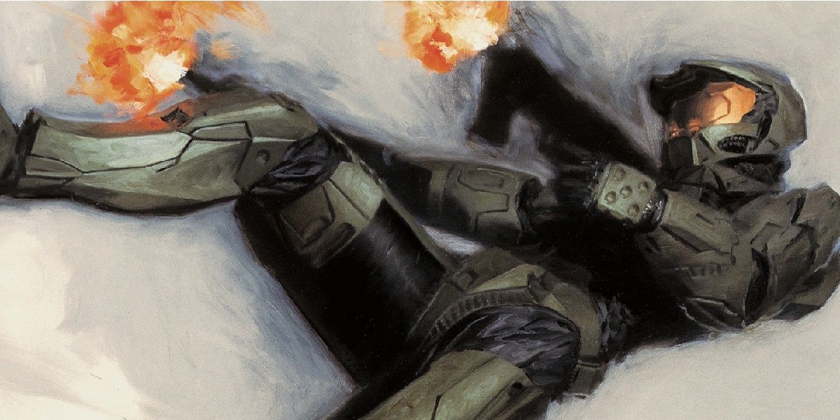 Master Chief from the Halo Graphic Novel
