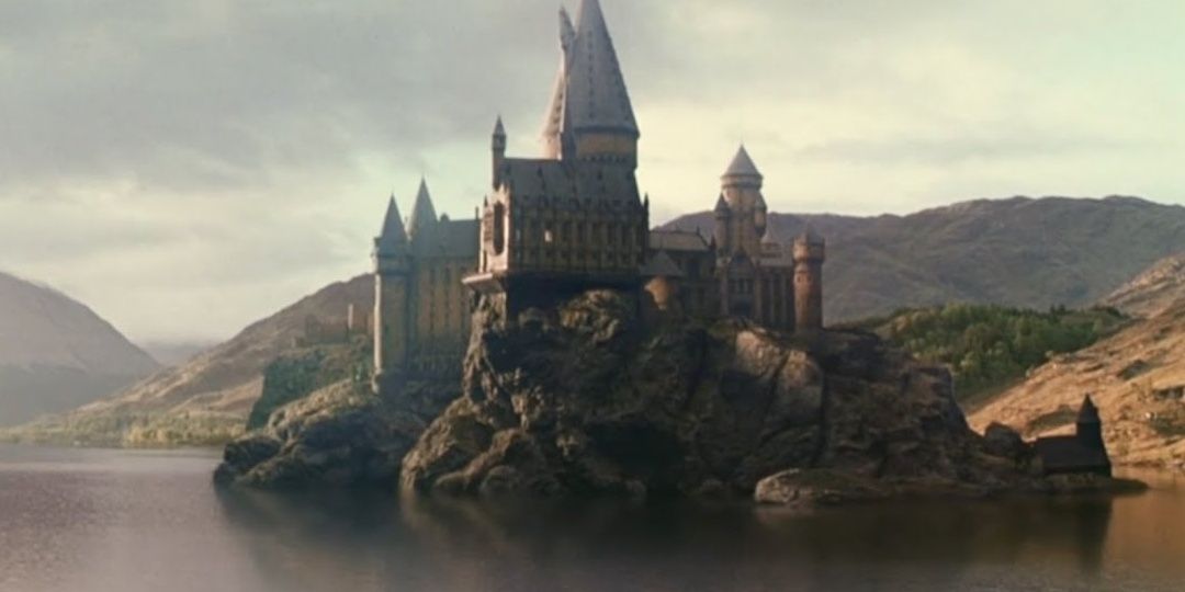 The Hogwarts grounds in Harry Potter.