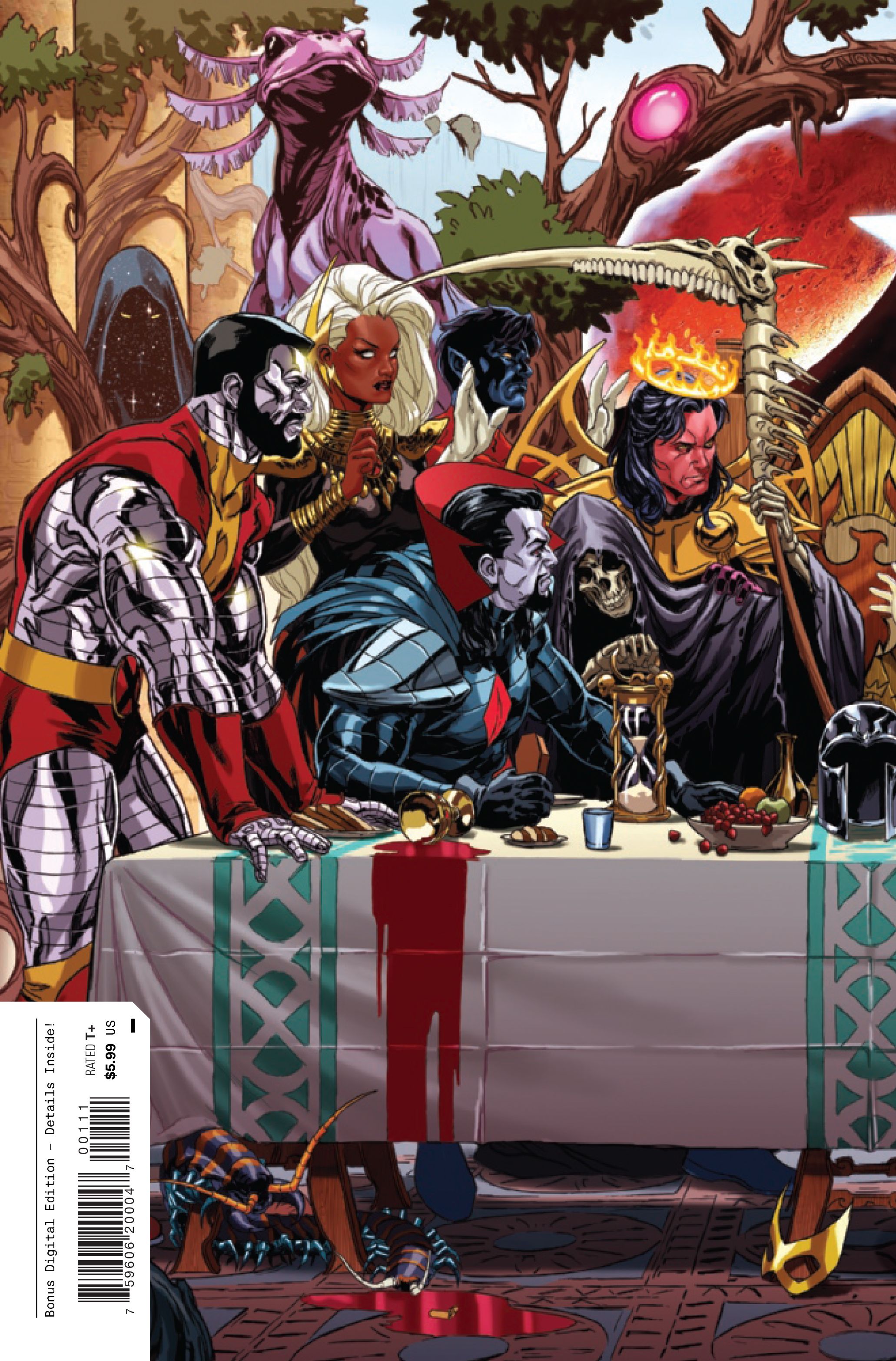 Cover for Immortal X-Men #1, by Kieron Gillen and Lucas Werneck.