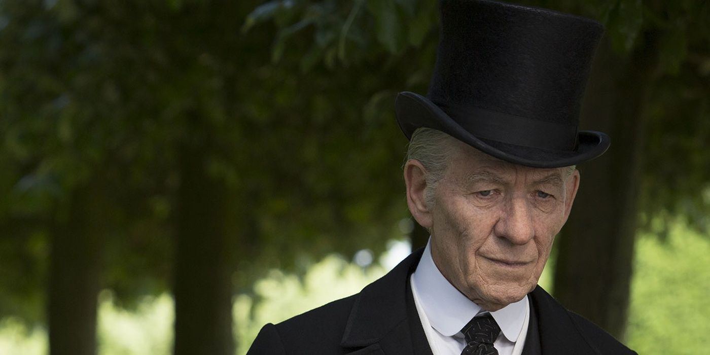Ian McKellen in Mr. Holmes as Sherlock Holmes