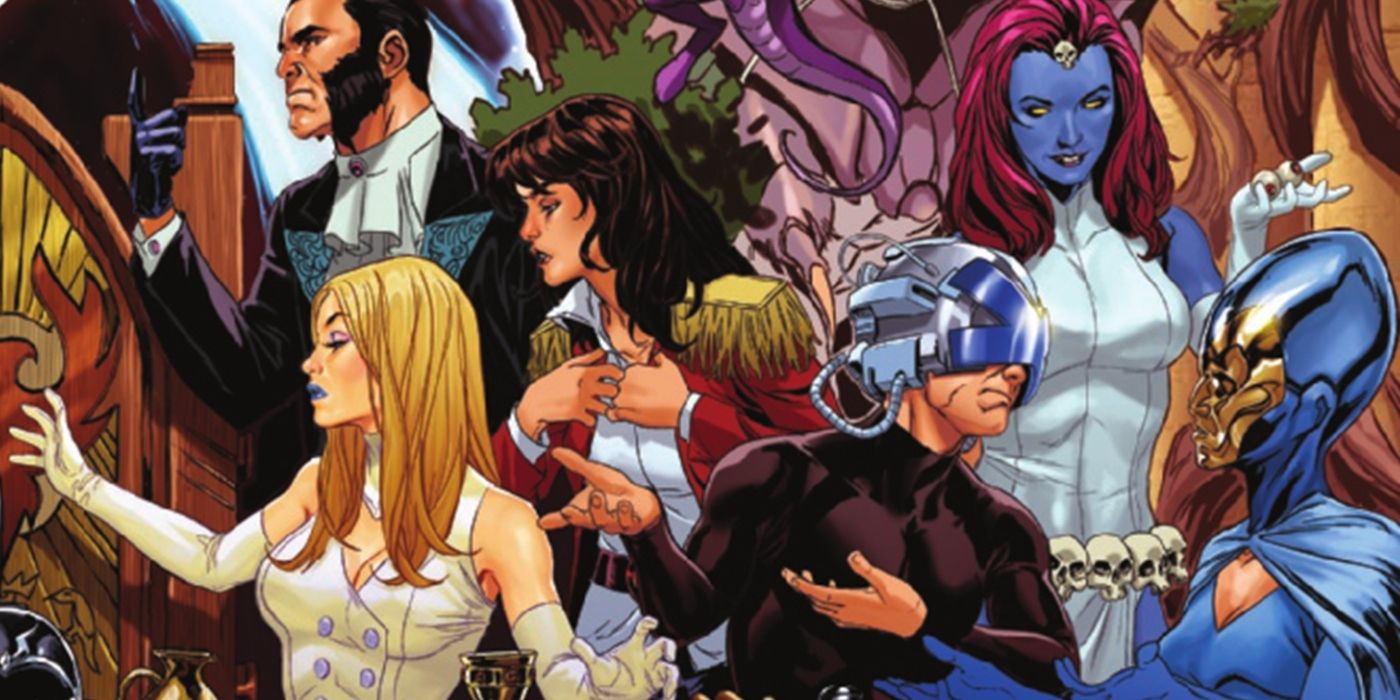 Immortal X-Men's Quiet Council with Professor X and Emma Frost