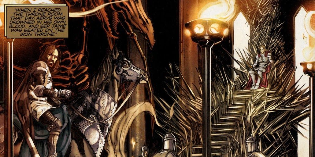 10 Original Scenes From The Game Of Thrones Comics