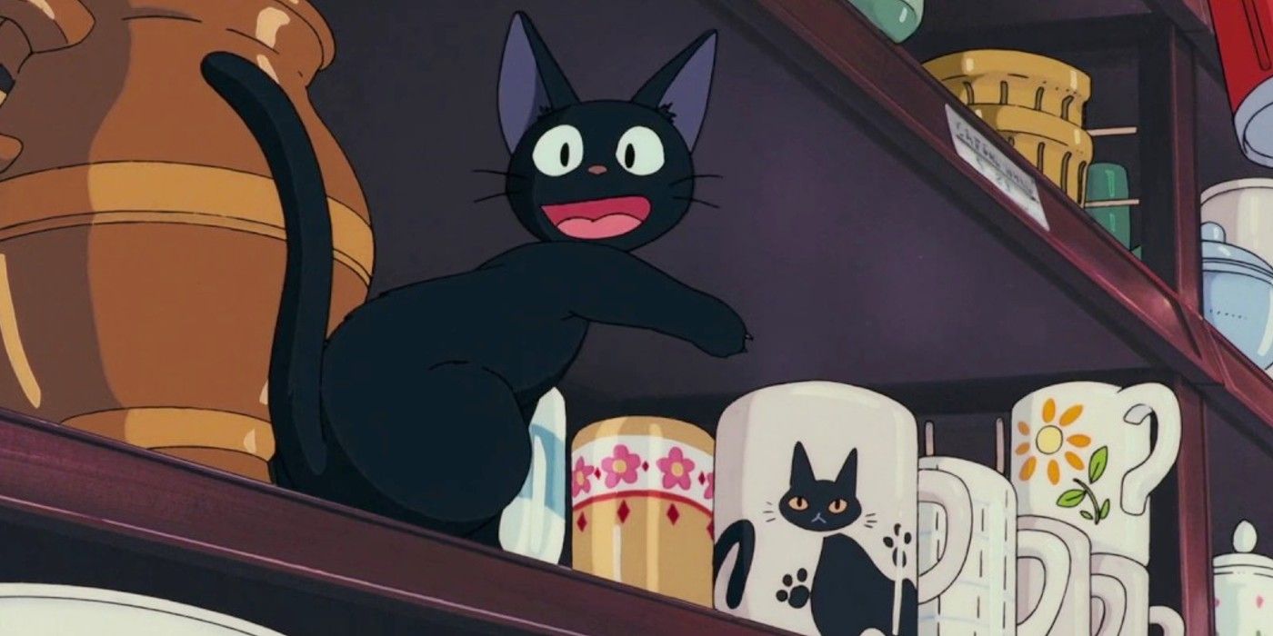 Jiji Finds A Cat Mug In Kikis Delivery Service