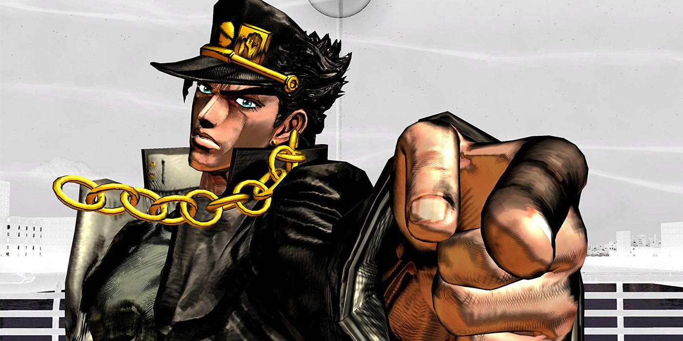 Jotaro Kujo as he appears in JoJo's Bizarre Adventure All-Star Battle R