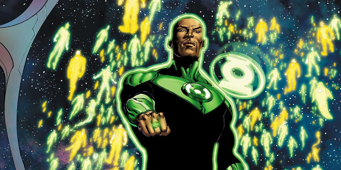 The Green and Yellow Lanterns team up