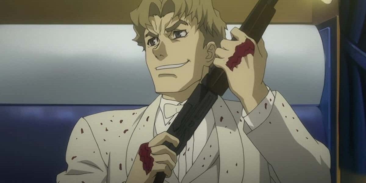 Ladd Russo with a gun in Baccano!