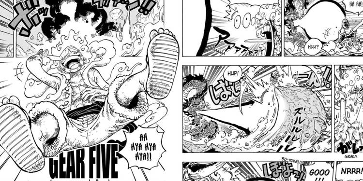 
Transformasi Luffy Gear 5 di One Piece