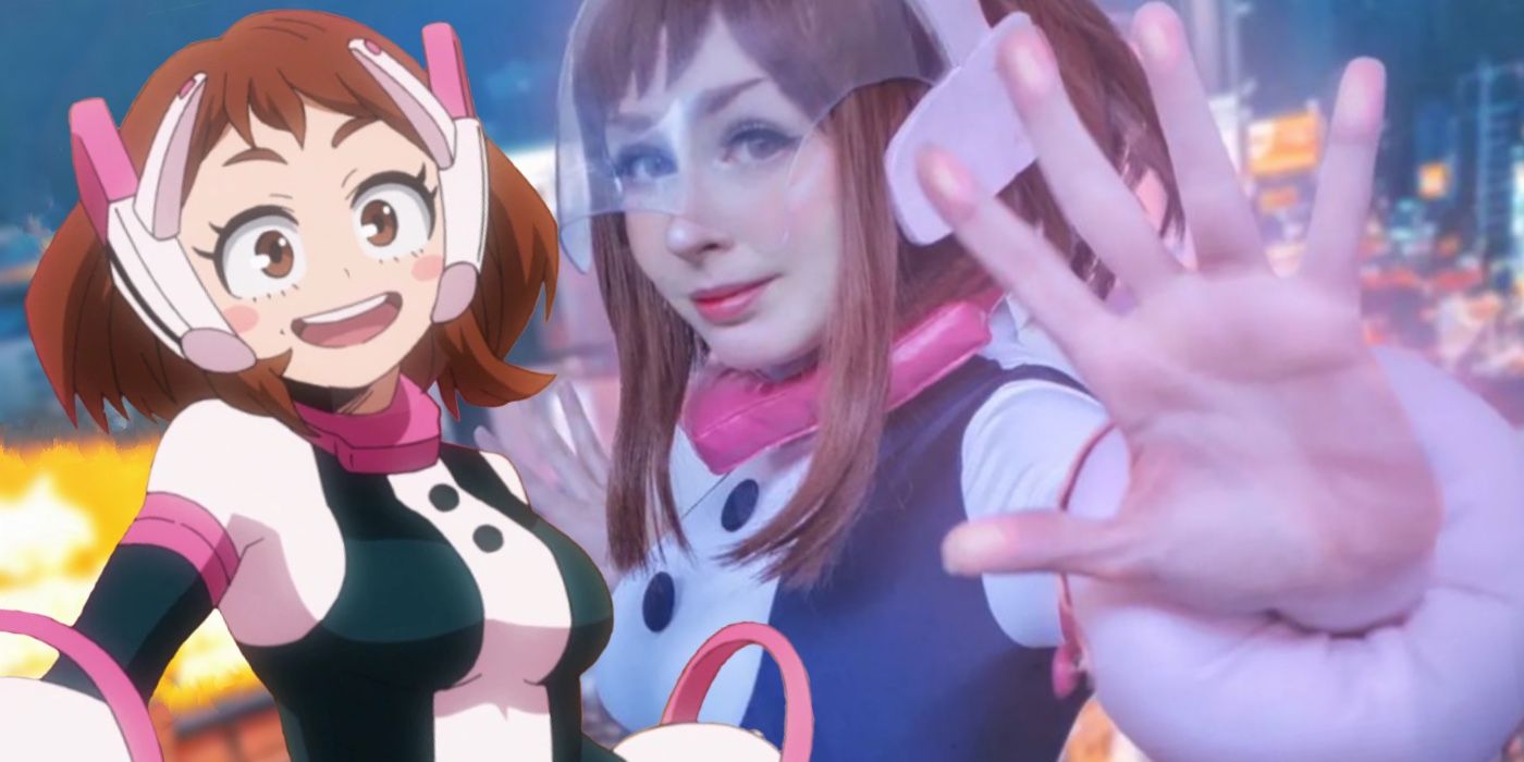 Ochaco Defies Gravity in Impressive MHA Cosplay