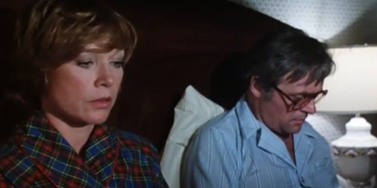 Shirley Maclaine and Anthony Hopkins in A Change of Seasons