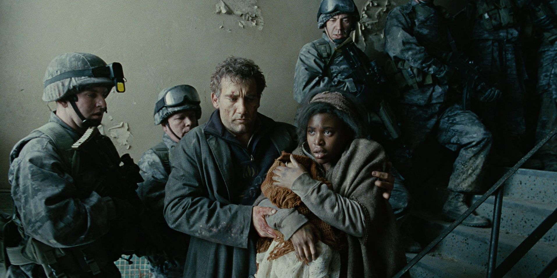 Vagrants struggle for hope in dystopia in Children Of Men